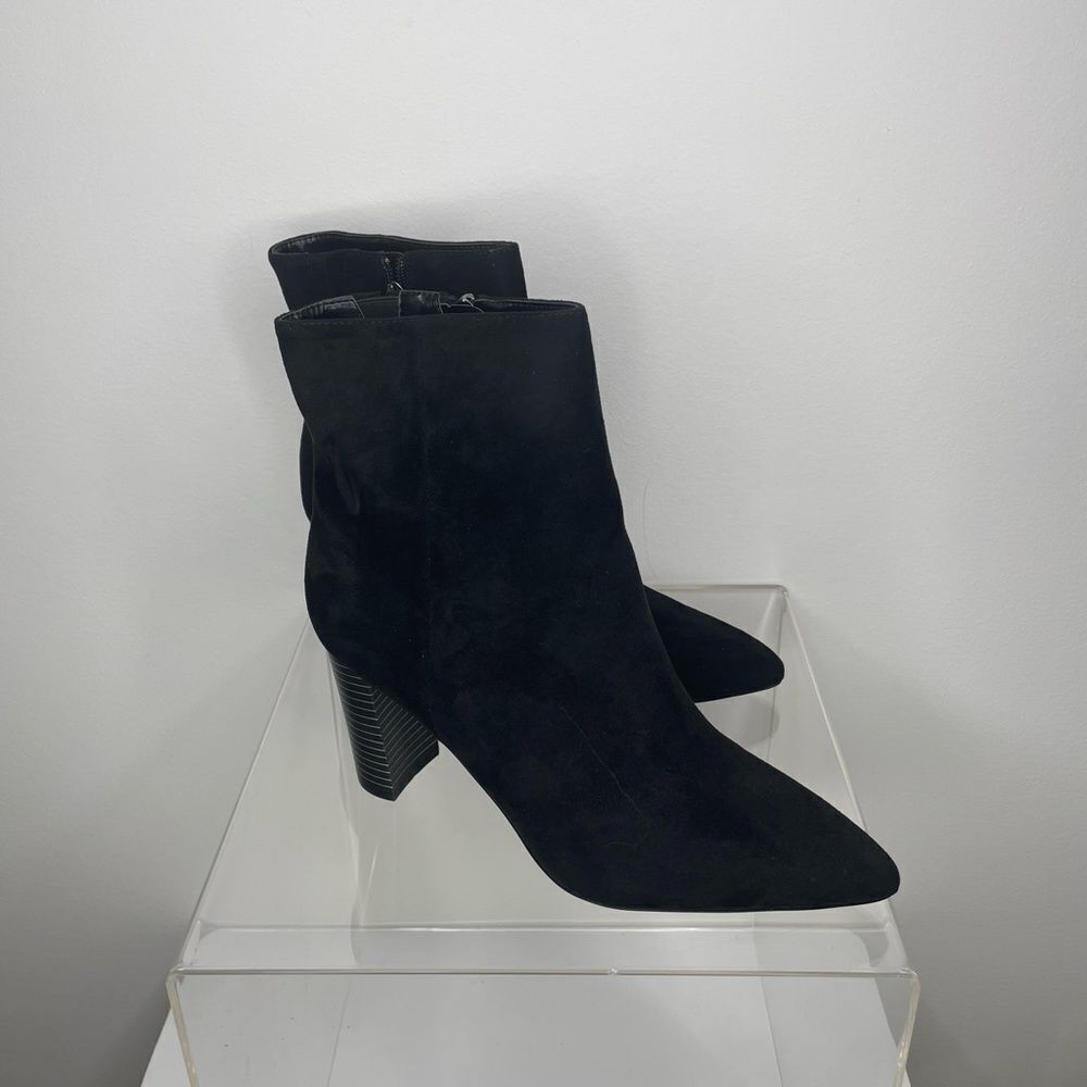 Olivia Miller- Black Heeled Booties